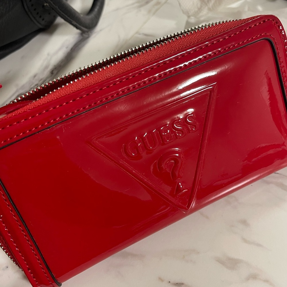 Red guess wallet used a few times